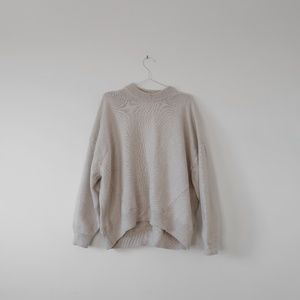 H&M Winter Sweater Off-White/Grey